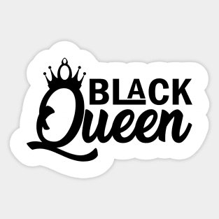 Black Queen, Black History Month Sticker